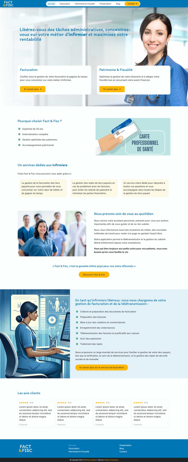 Flowraison a fait le site Fact & Fisc