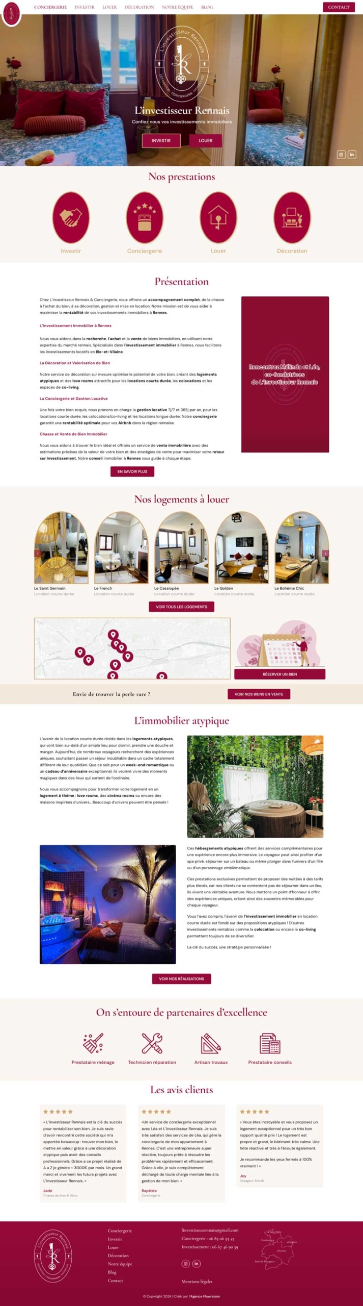 Flowraison a fait le site de L'investisseur Rennais